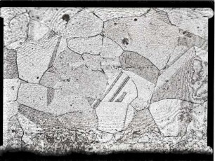 Mikrofotografie: Kupfer Nickel Zink Legierung (Neusilber)