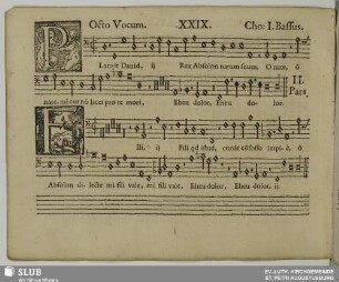 XXIX. Planxit David rex Absalon natum suum