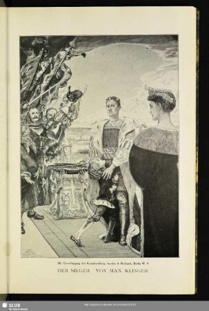 Der Sieger. Von Max Klinger