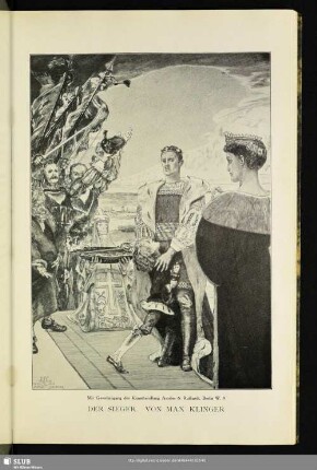 Der Sieger. Von Max Klinger