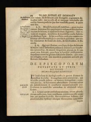 324-329, De Episcoporum Potestate Et Jurisdictione
