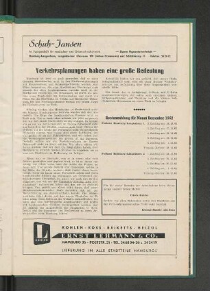 Rentenzahlung für Monat Dezember 1962