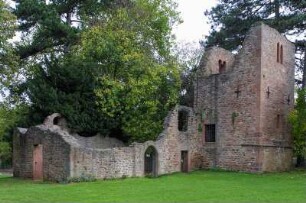 Frankreich. Alsace. Bas Rhin. Obernai. Ruine Saint Jean