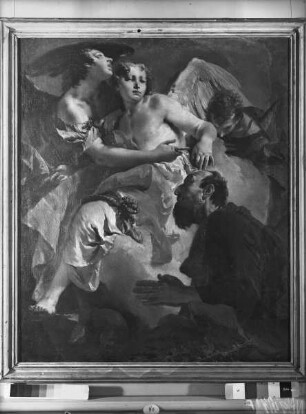 Abraham wird von den Engeln besucht