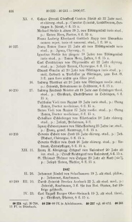 434-448, Matrikel 40239-40469 (1807-1808)