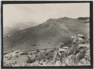 Auf der Höhe des Veladero-Gebirges