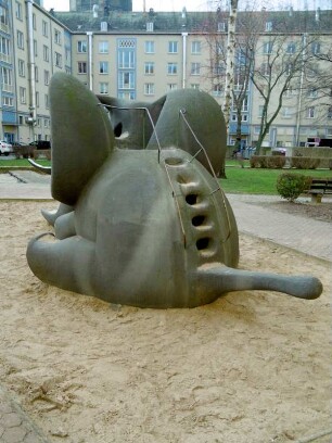 Rutschelefant, Dresden