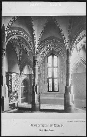 Meißen. Albrechtsburg - König Johann Zimmer