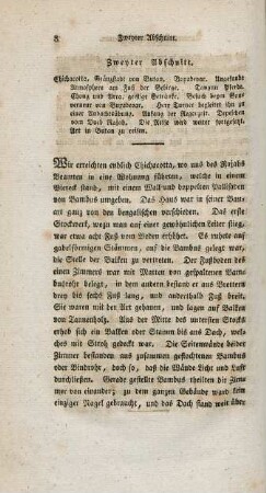 Zweiter Abschnitt. Chichacotta, Gränzstadt von Butan. ...