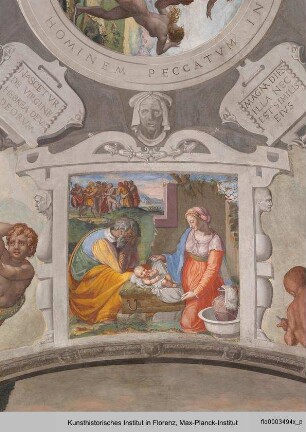 Szenen aus dem Alten und Neuen Testament : Christusszenen : Geburt Christi