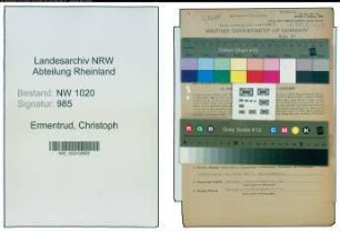 Entnazifizierung Christoph Ermentrud , geb. 03.11.1895 (Haendler)