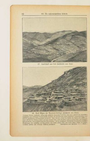 Landschaft aus dem Hochlande von Iran