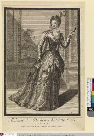 Madame la Duchesse de Valentinois