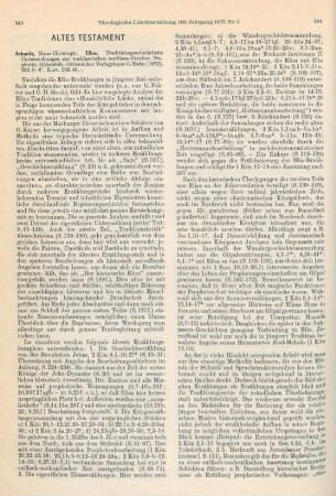 343-345 [Rezension] Schmitt, Hans-Christoph, Elisa