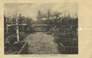 Soldatenfriedhof mit Kriegerdenkmal bei Bremenil