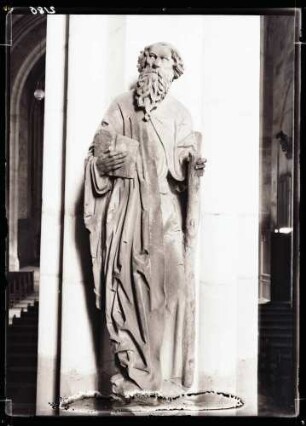 Frauenkirche; Apostel Andreas nach der Restaurierung