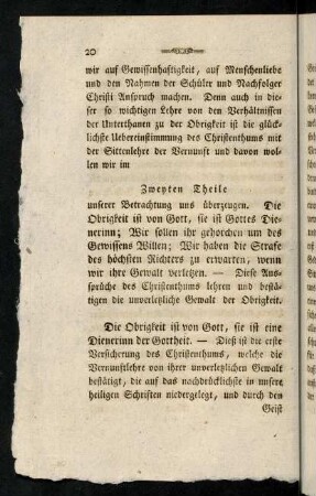 20-32, Zweyter Theil.