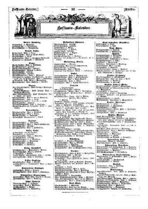 Hofstaats-Kalender