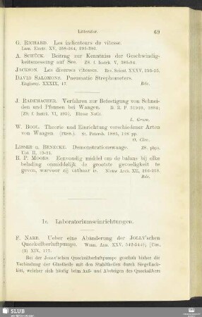 1c. Laboratoriumseinrichtungen