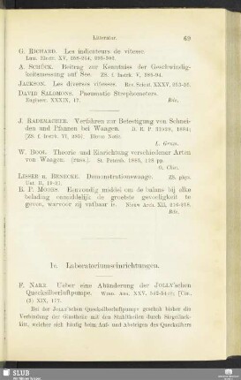 1c. Laboratoriumseinrichtungen