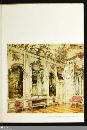 Potsdam · Schloß Sanssouci, Konzertzimmer