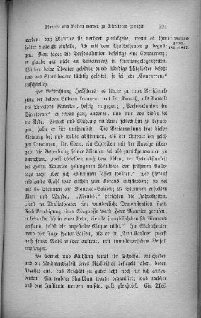 Maurice und Baison werden zu Directoren gewählt.