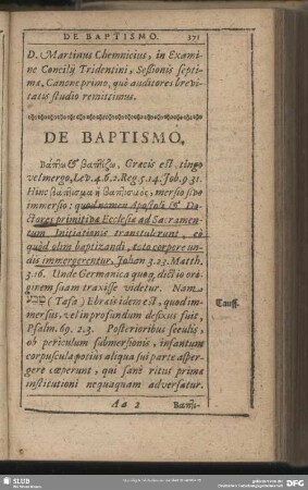 De Baptismo
