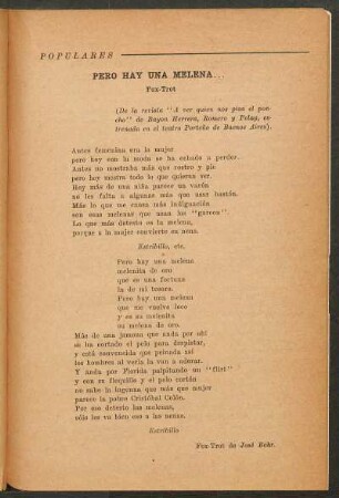 Pero hay una melena... : Fox-Trot
