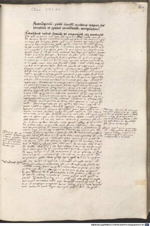 Boethii De consolatione philosophiae und (73v) Aristotelis Ethica Nicomachea - BSB Clm 30211