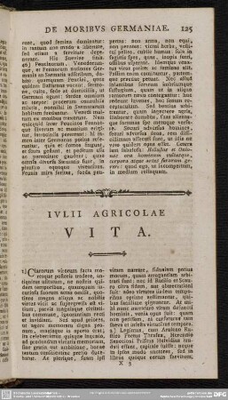 Iulii Agricolae Vita