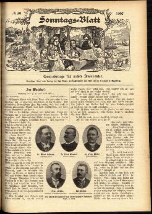Ausgabe vom Sonntag, den 15. Dezember 1907.