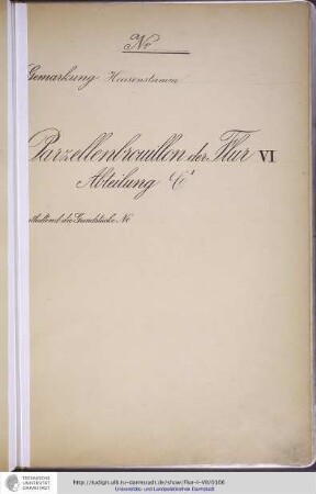 No. 35 Gemarkung Heusenstamm, Flur VI, Abteilung CI