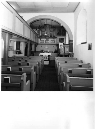 Evangelische Pfarrkirche, ehemals St. Johannes d.T.; Schöffengrund, Kirchberg