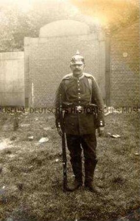 Alfred Günther in Uniform des 2.Garde-Regiments zu Fuß