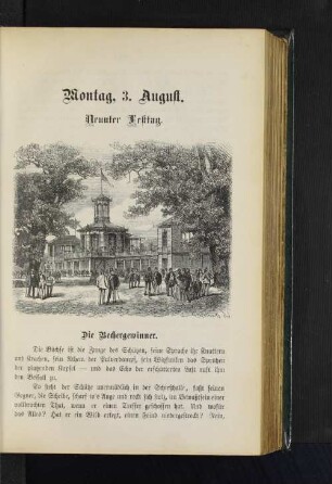 Montag, 3. August. Neunter Festtag.
