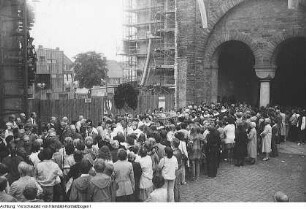 Paderborn, Stadtansichten, Festumzug, August 1981