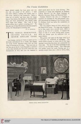 26.1905 =Nr. 103: The Venice Exhibition, [2]