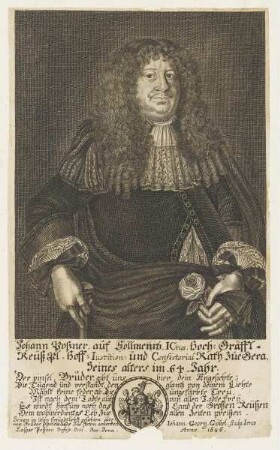 Bildnis des Johann Poßner