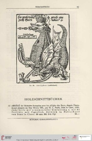 Holzschnittbücher (Nr. 37 - 163)