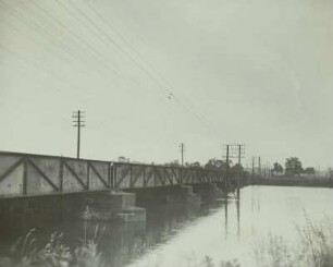 Leipzig, Eisenbahnbrücke über Elster