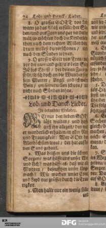 Lob- und Danck-Lieder