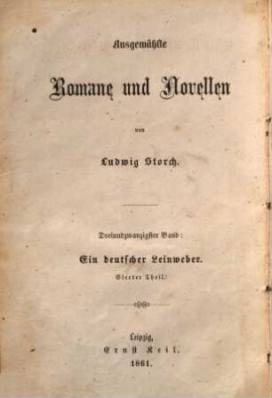 Ein deutscher Leinweber : Zeit- und Lebensbilder aus der ersten Hälfte des sechzehnten Jahrhunderts, 1,4.. Philipp von Östreich : Roman in vier Theilen