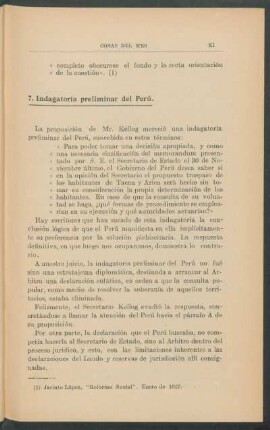 7 - Indagatoria preliminar del Perú