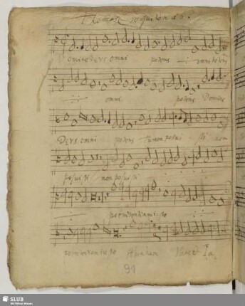 Crecquillon, Thomas: Domine Deus omnipotens