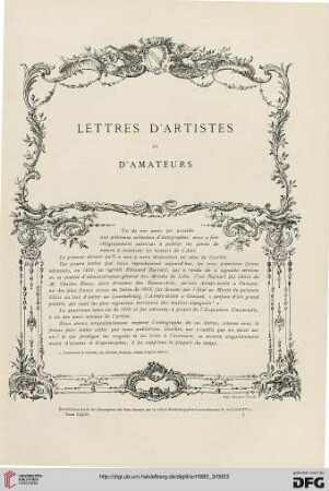 9: Lettres d'artistes et d'amateurs, [1]