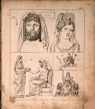 Bilderbuch für Mythologie, Archaeologie und Kunst, [1a]