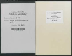 Abtretung des Schloßbrinks und des Tiergartens zu Hausberge an den Gärtner Schulze zwecks Anlegung einer Maulbeerplantage