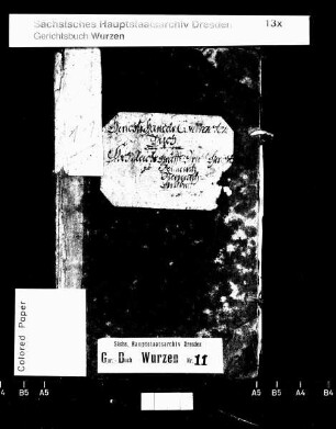 Gerichtshandels- und Konsensbuch von Bennewitz (bei Wurzen), Nepperwitz und Grubnitz (bei Wurzen), Bd. 04