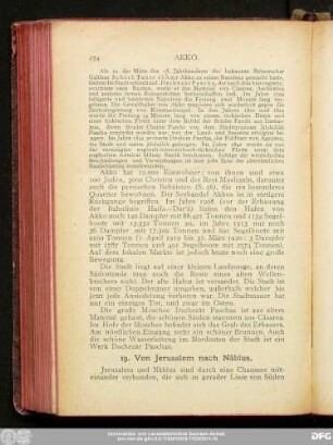 19. Von Jerusalem nach Nâblus.
