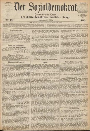 No 13. Sonntag, 28. März. 1880.